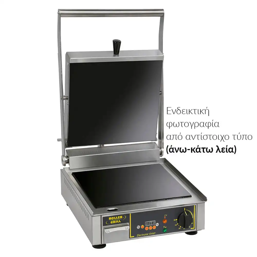 Τοστιέρα κεραμική ROLLER GRILL GVS335R Premium άνω-κάτω ραβδωτη (010.1404)