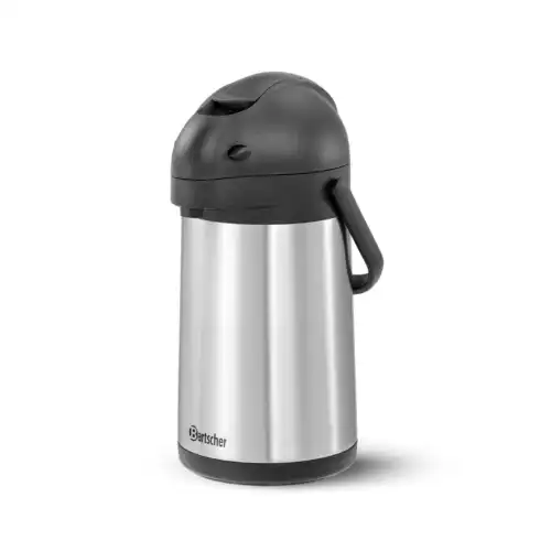 Κανάτα θερμός Inox με αντλία 1