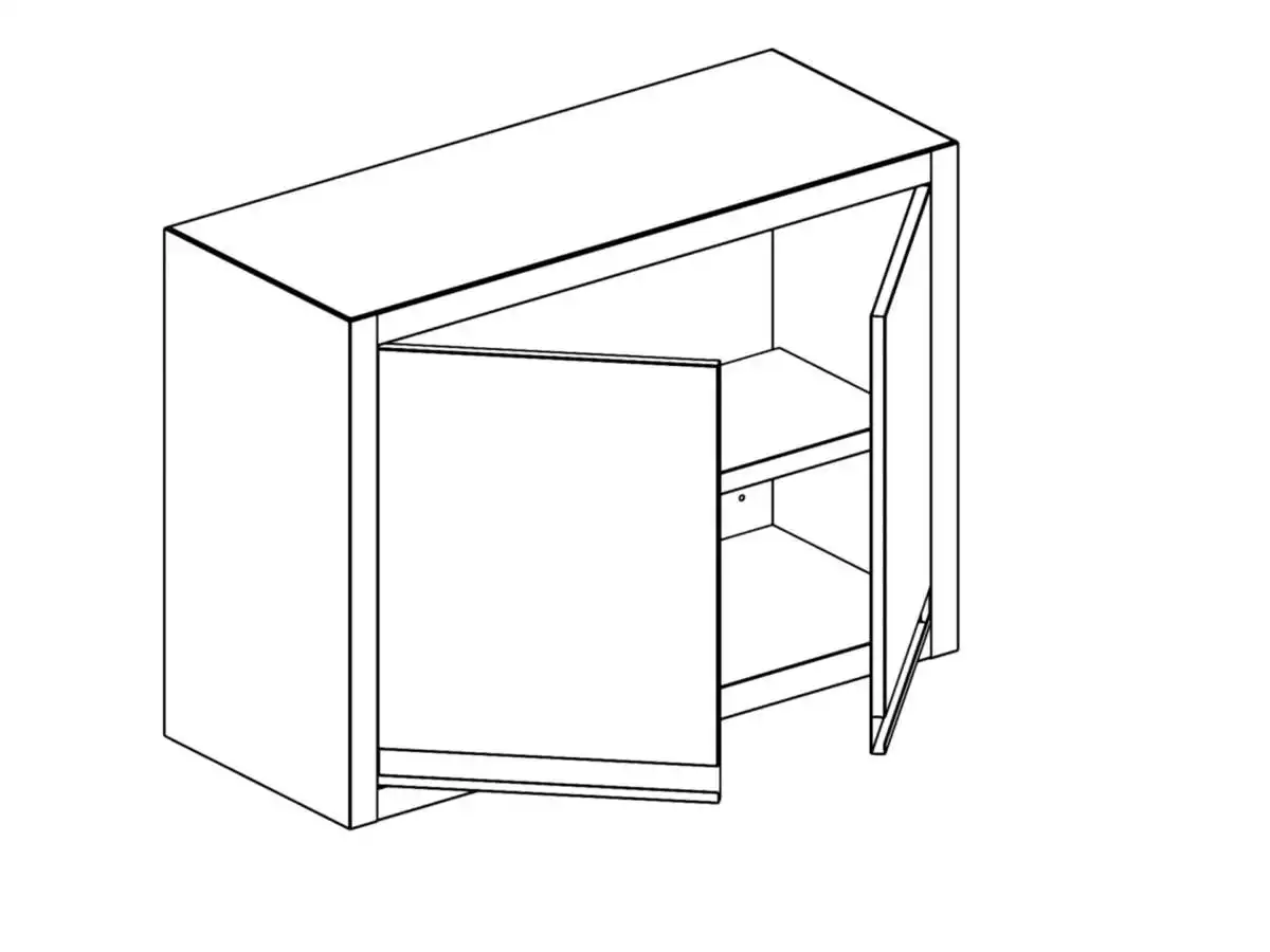 ΠΟΤΗΡΙΕΡΑ ΜΕ ΑΝΟΙΓΟΜΕΝΕΣ ΠΟΡΤΕΣ 700X400X720 (20107040)