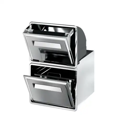 Χοάνη για υπολείμματα καφέ με δοχείο συλλογής 377x233x598mm (AG14)