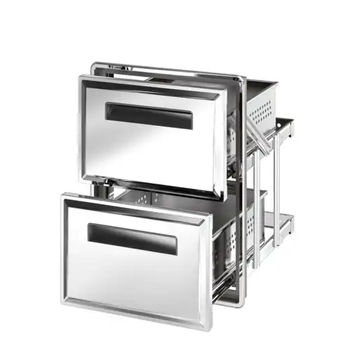 Συρταριέρα compact με 2 όμοια συρτάρια σειρά Α1 469x529mm (AM12C)