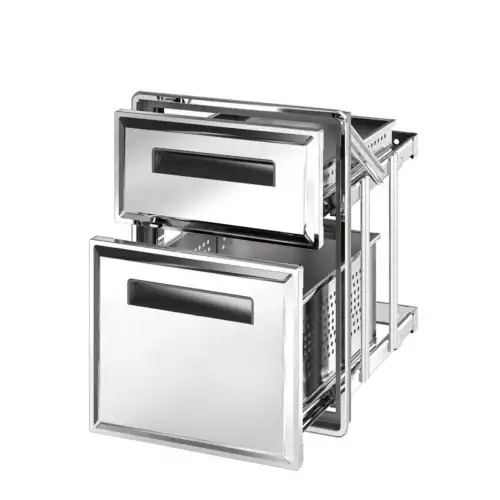 Συρταριέρα με 2 Ανόμοια Συρτάρια σειρά Α1 469x629 (AZ11)