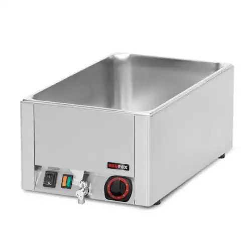 Bain Marie μονό για GN 1/1 με βρυσάκι απορρόης (BMV 1115)