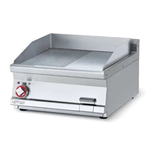 Πλατώ ηλεκτρικό μεσαίο 1/2 λείο 1/2 ραβδωτό (FTLRT-76ET)