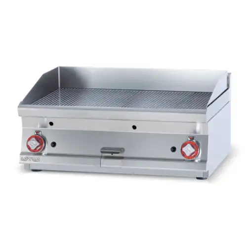 Πλατώ αερίου διπλό ραβδωτό Superchrom (FTRT-78GS)