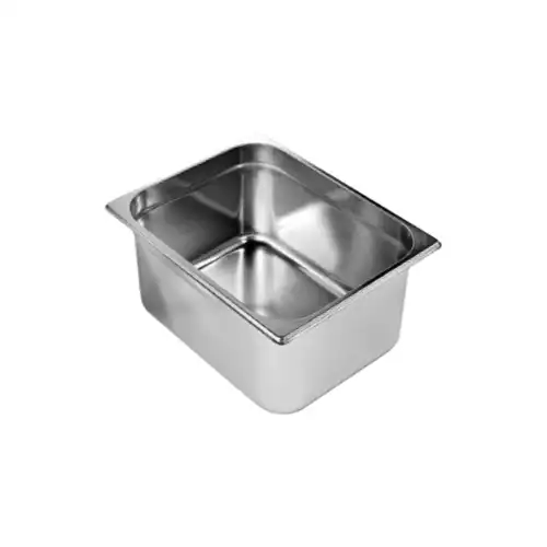 Σκεύος GN (Gastronom) inox 1/2 325x265x100mm (GN1210)