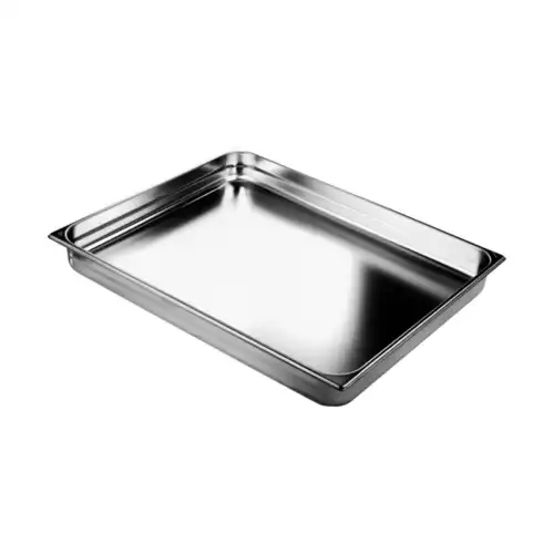 Σκεύος GN (Gastronom) inox 2/1 650x530x65mm (GN2106)
