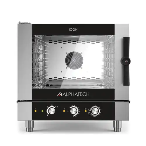 Φούρνος Icon αερίου 5 θέσεων μηχανικός (ICGM051E)