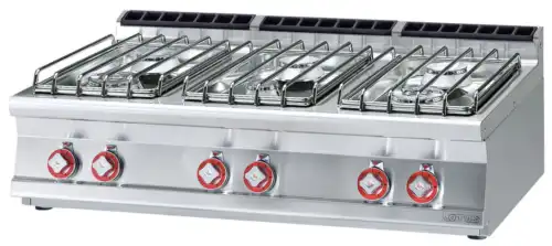 Εστία αερίου εξαπλή (PCT-712GP)