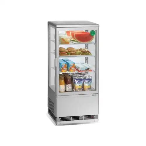 Βιτρίνα συντήρησης επιτραπέζια πανοραμική (700778G (silver))