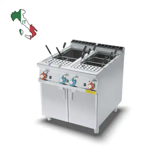 Βραστήρας ζυμαρικών διπλός επιδαπέδιος αερίου 40+40 lt (CP-98G)