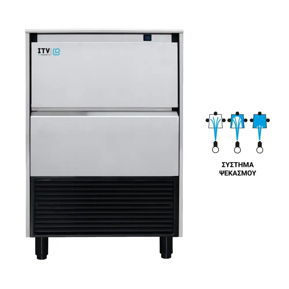 Παγομηχανή με σύστημα ψεκασμού 117Kg (DELTA MAX NG 110A) - Image 5