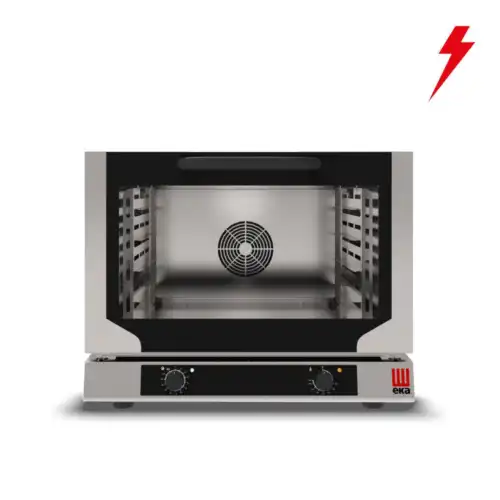 Φούρνος ηλεκτρικός κυκλοθερμικός 4 θέσεων (600x400mm) ή GN 1/1 (EKF 416 NP)