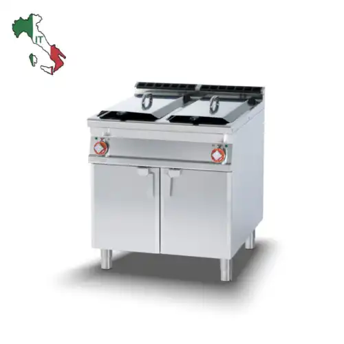 Φριτέζα ηλεκτρική επιδαπέδια διπλή 25+25 lt (F2/25-98ET)