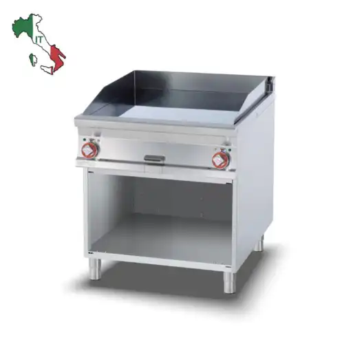 Πλατώ επιδαπέδιο ηλεκτρικό διπλό λείο χρωμίου (FTL-98ETS)