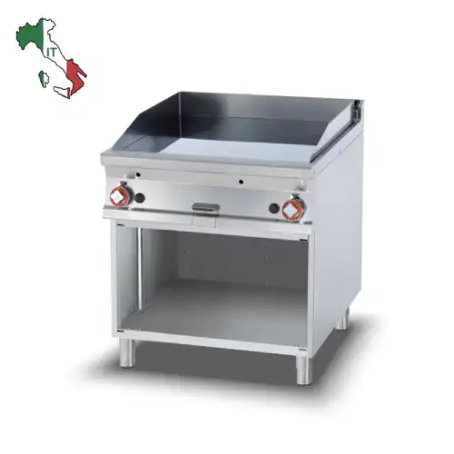 Πλατώ επιδαπέδιο αερίου διπλό λείο (FTL-98G)