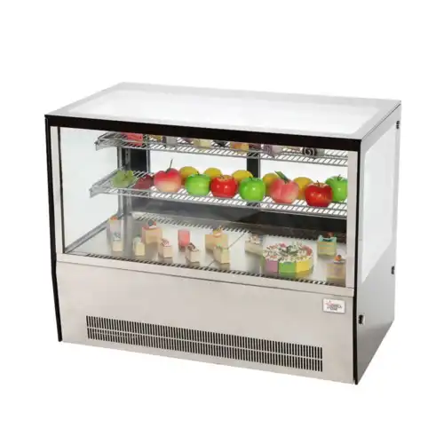 Βιτρίνα συντήρησης επιτραπέζια πανοραμική 100lt (GN660RT)
