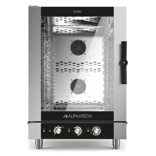 Φούρνος Icon αερίου 10 θέσεων μηχανικός (ICGM101E)