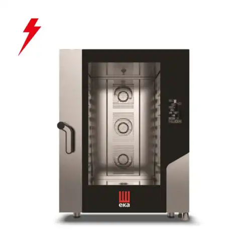 Φούρνος κυκλοθερμικός 10 θέσεων 600x400mm απευθείας ψεκασμού με ενσωματωμένο πλύσιμο (MKF 1064 BM)