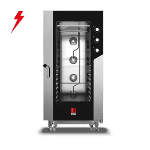 Φούρνος ηλεκτρικός κυκλοθερμικός με υγραντήρα 20 θέσεων (GN 1/1) (MKF 2011 S)