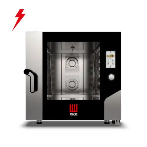 Φούρνος κυκλοθερμικός 6 θέσεων 600x400mm απευθείας ψεκασμού με ενσωματωμένο πλύσιμο (MKF 664 TS)