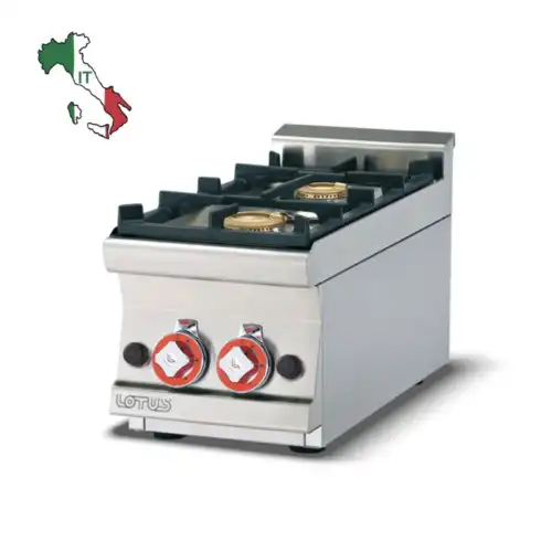 Εστία αερίου διπλή (PCT-63G)