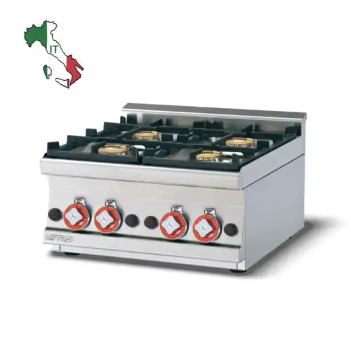 Εστία αερίου τετραπλή (PCT-66G)