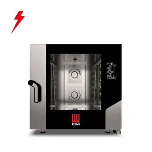 Φούρνος κυκλοθερμικός 6 θέσεων 600x400 απευθείας ψεκασμού με αυτόματο πλύσιμο (MKF 664 BM)