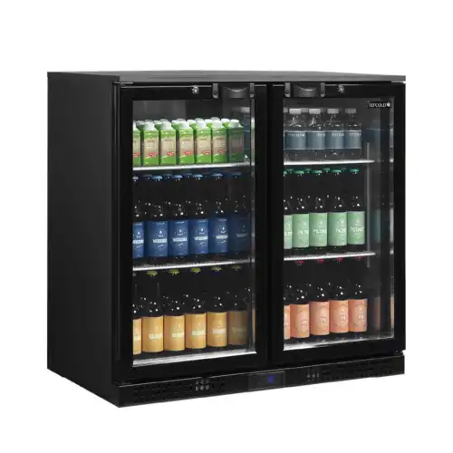 Βιτρίνα συντήρησης Back Bar με ανοιγόμενες πόρτες 190lt (DB201H)