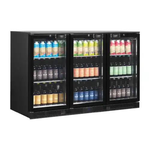 Βιτρίνα συντήρησης Back Bar με ανοιγόμενες πόρτες 300lt (DB301H-3)