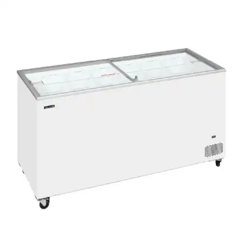 Καταψύκτης με ίσια συρόμενα κρύσταλλα 1550x630x892mm (IC501SC)