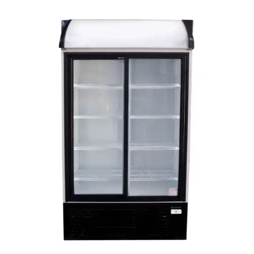 Βιτρίνα συντήρησης διπλή με συρόμενες πόρτες (S911 SC)