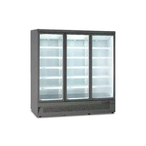 Βιτρίνα κατάψυξης τριπλή με ανοιγόμενες πόρτες (MR 188 BT3 GREY | RAL 7015 ΕΞΩΤΕΡΙΚΑ)