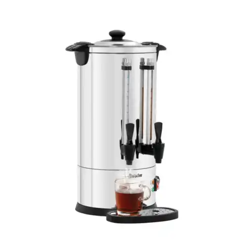 Βραστήρας τσαγιού-ζεστού νερού 8Lt με διπλά τοιχώματα (Inox design) (200127 | M8000)