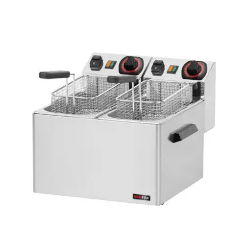 Φριτέζα ηλεκτρική διπλή 5+5 lt (FE 44 S)