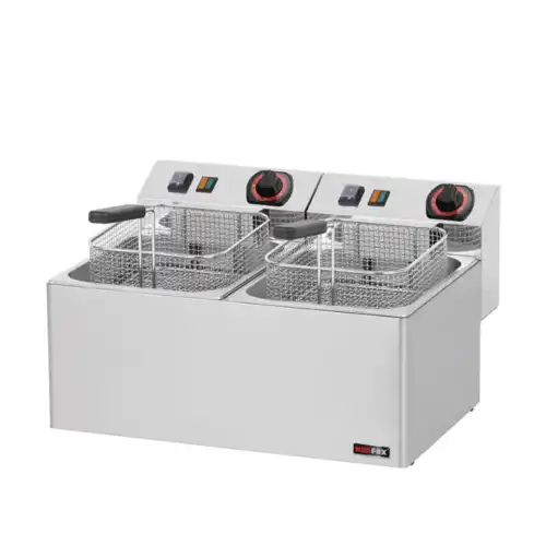 Φριτέζα ηλεκτρική διπλή 8+8 lt (FE 77 S)