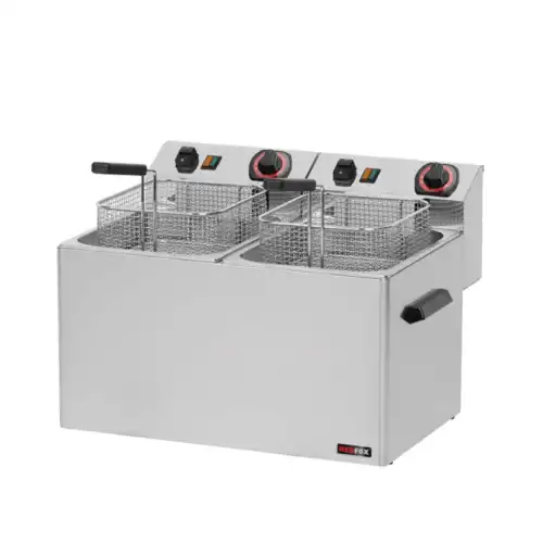 Φριτέζα ηλεκτρική διπλή 8+8 lt (FE 77 T)