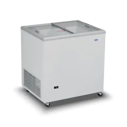 Καταψύκτης με ίσια συρόμενα κρύσταλλα 840x670x895mm (ICE220)