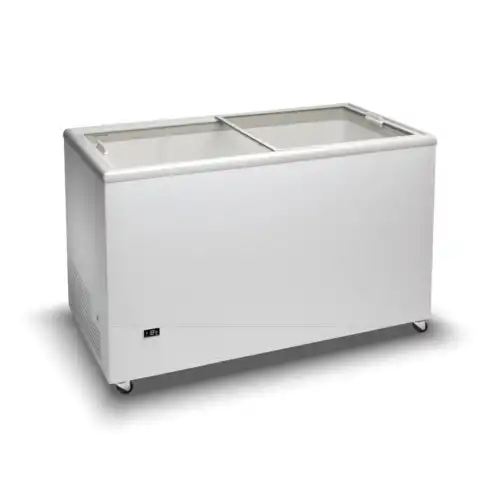 Καταψύκτης με ίσια συρόμενα κρύσταλλα 1060x670x895mm (ICE300)