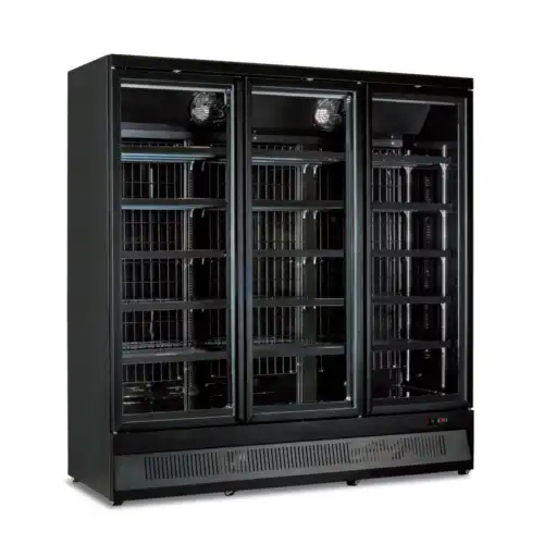 Βιτρίνα κατάψυξης τριπλή με ανοιγόμενες πόρτες (MR 188 BT3 BLACK)