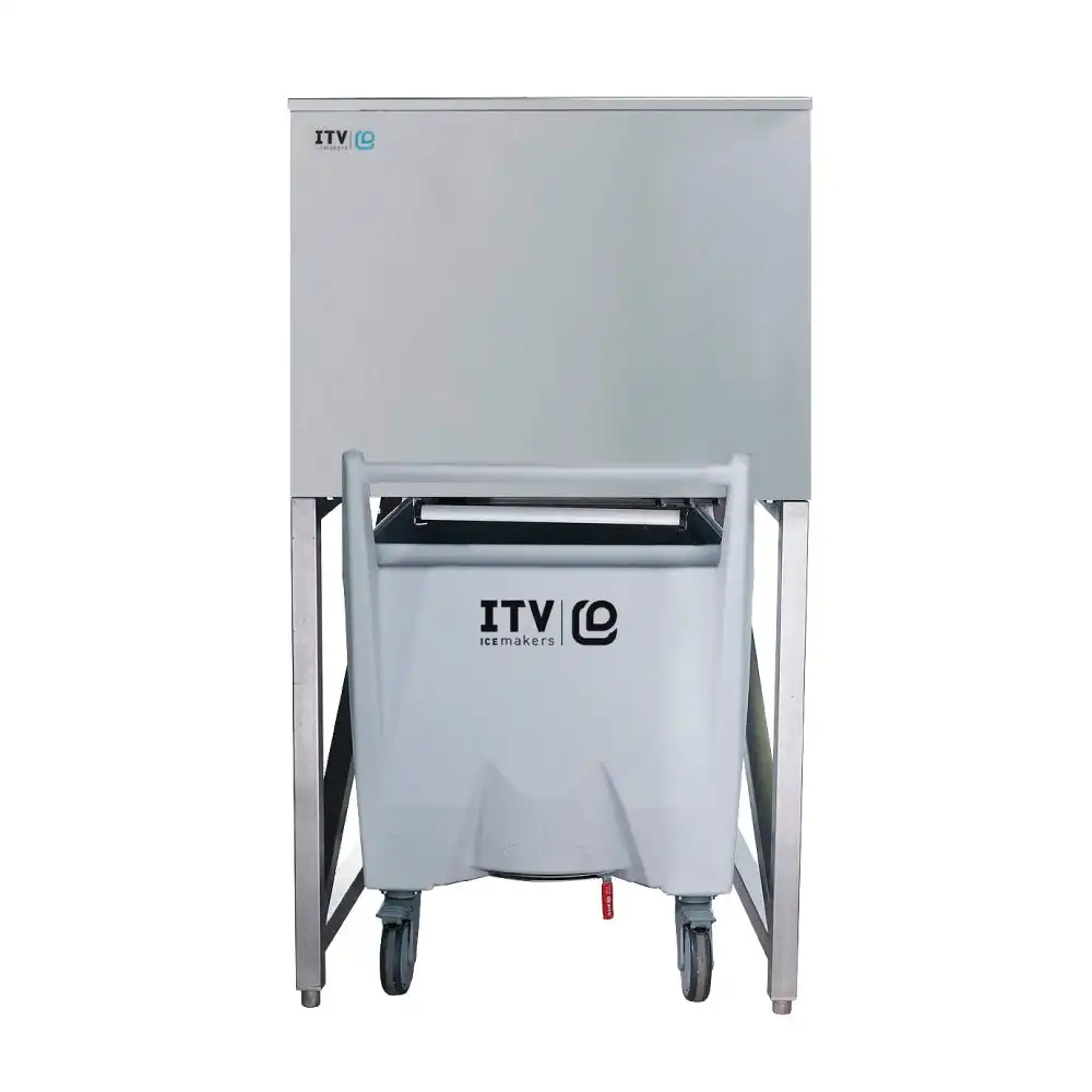 Αποθήκη για παγομηχανή με καρότσι 140+112 Kg (SCS150) - Image 2