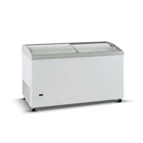 Καταψύκτης με κουρμπαριστά συρόμενα κρύσταλλα 1500x670x910mm (TCHC500)