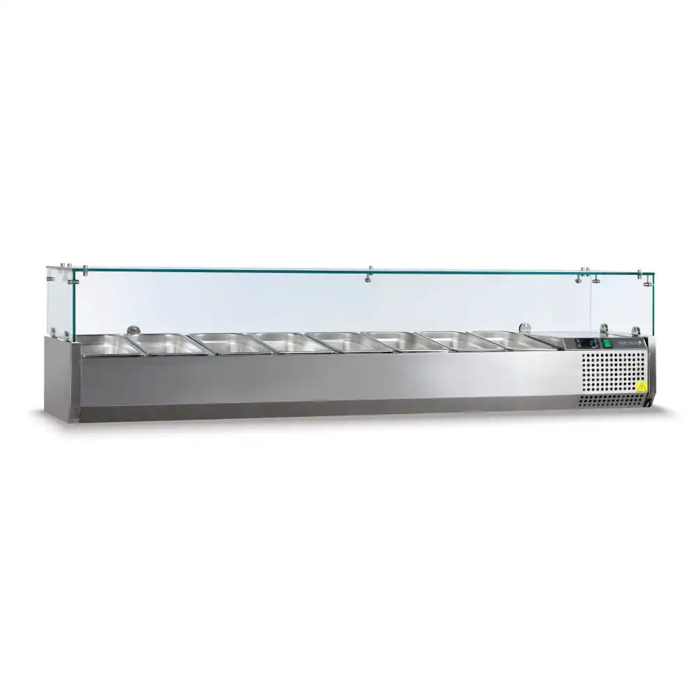 Βιτρίνα Set up μήκους 1800mm για GN 1/4 (VK33-180)