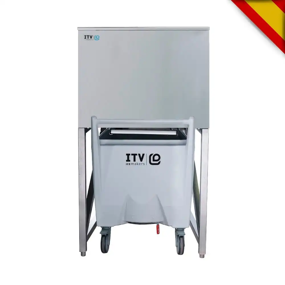 Αποθήκη για παγομηχανή με καρότσι 140+112 Kg (SCS150) - Image 3