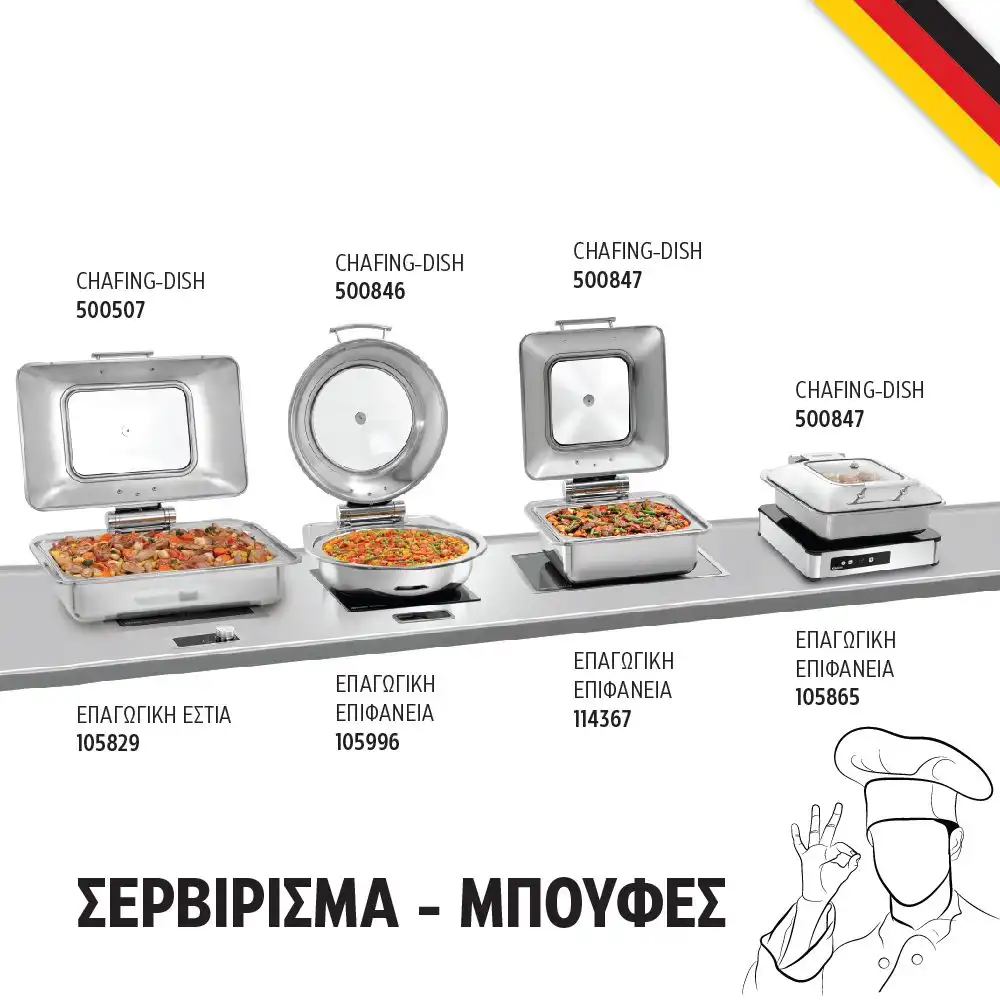 Eπαγωγική θερμαινόμενη επιφάνεια Ø280mm (drop in) (105996 | IW10-EBBF) - Image 6