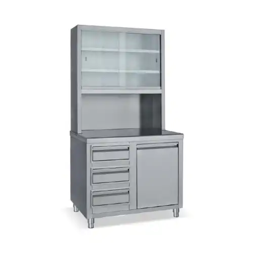 Ερμάριο με ποτηριέρα