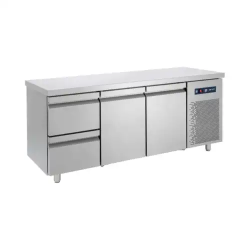 ΨΥΓΕΙΟ ΠΑΓΚΟΣ ΣΥΝΤΗΡΗΣΗ ΜΕ 1 ΔΙΠΛΗ ΣΥΡΤΑΡΙΕΡΑ ΚΑΙ 2 ΠΟΡΤΕΣ GN ΠΛΑΤΟΣ 60ΕΚ (PG6 185 1S2P)