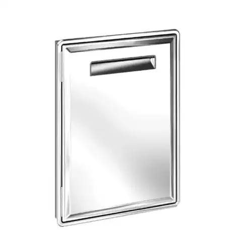 Μονή Πόρτα Ψυγείου με κρύσταλλο 469x729 (Left) (AV18S)