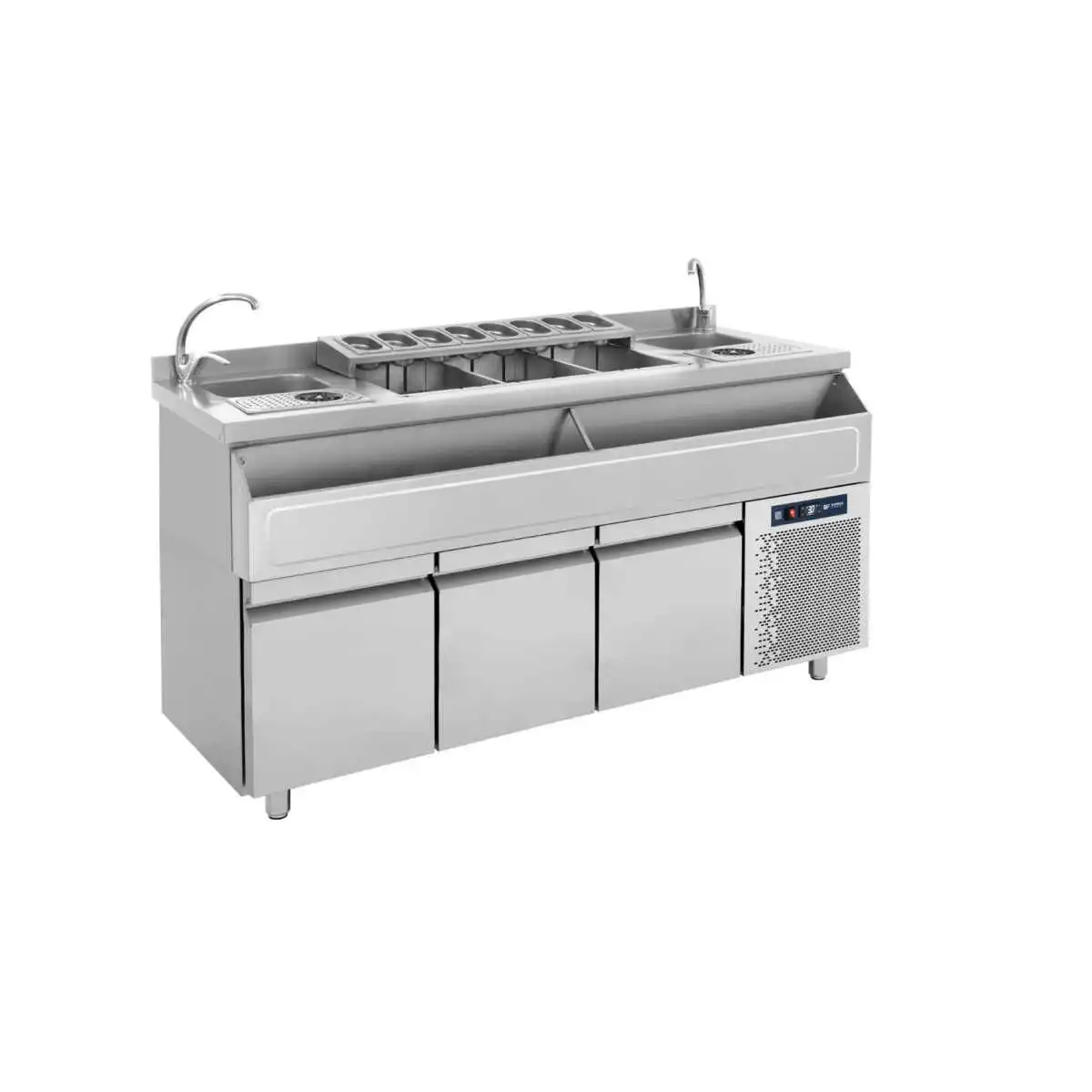 BARSTATION 185 ΜΕ ΨΥΓΕΙΟ ΔΙΠΛΟΥ ΠΟΣΤΟΥ ΜΕ 3 ΣΥΡΤΑΡΙΑ (BRST-PSS 185) - Image 2