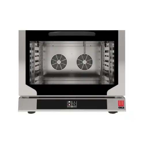 Φούρνος ηλεκτρικός κυκλοθερμικός TOUCH με υγραντήρα 4 θέσεων (600X400mm) ή GN 1/1 (EKF 416 NTUD)